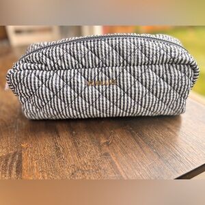 MZ Wallace Seersucker Quilted Pouch